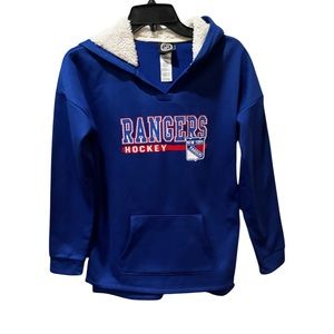 NWT Official NHL girls N.Y. Ranger hoodie.